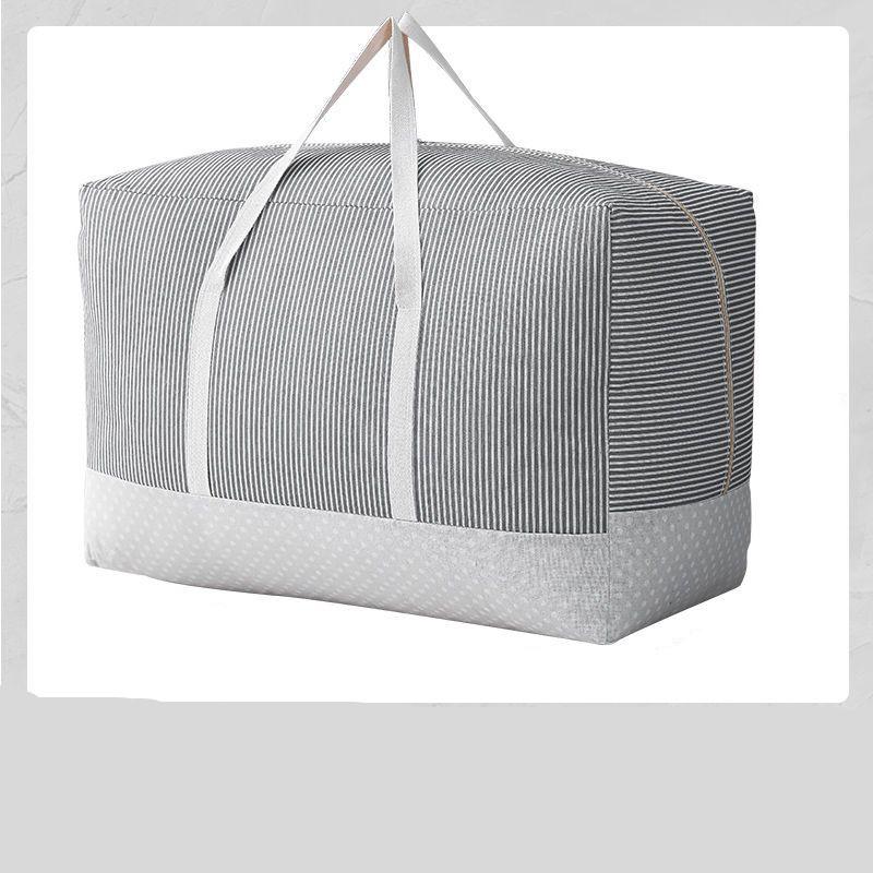 Clothes Quilt Storage Bag Striped Pattern Toy Sundries Storage Bags Household Dormitory Bedding Organizer Bags Large Capacity M-about 45x35x20cm
Clothes Quilt Storage Bag Striped Pattern Toy Sundries Storage Bags Household Dormitory Bedding Organizer Bags Large Capacity M-about 45x35x20cm