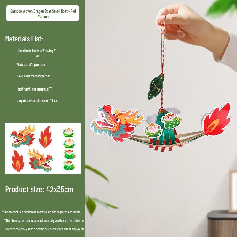 Dragon Boat Festival DIY Bamboo Dragon Boat Kit
Dragon Boat Festival DIY Bamboo Dragon Boat Kit