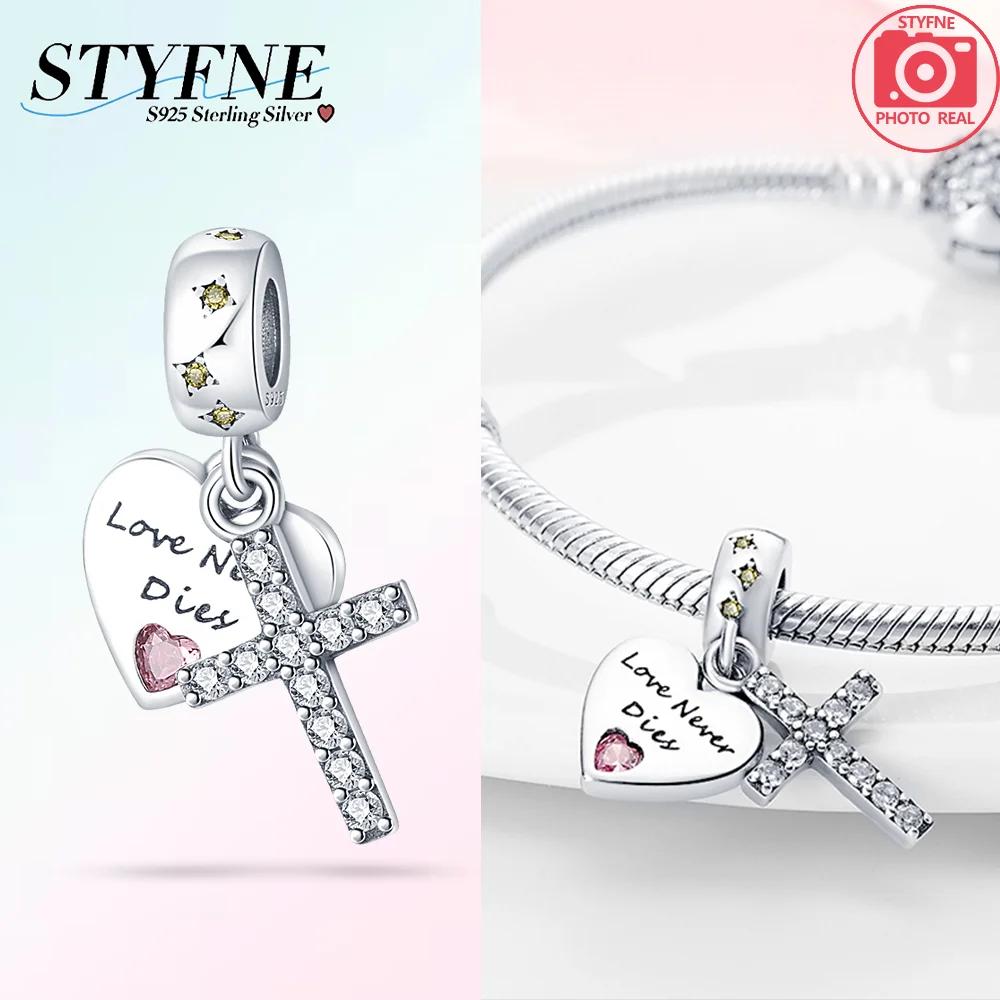 925 Silver Charms Zircon Cross The Virgin Mary Beads Pendant Fit Bracelet for Women Jewelry Making
925 Silver Charms Zircon Cross The Virgin Mary Beads Pendant Fit Bracelet for Women Jewelry Making