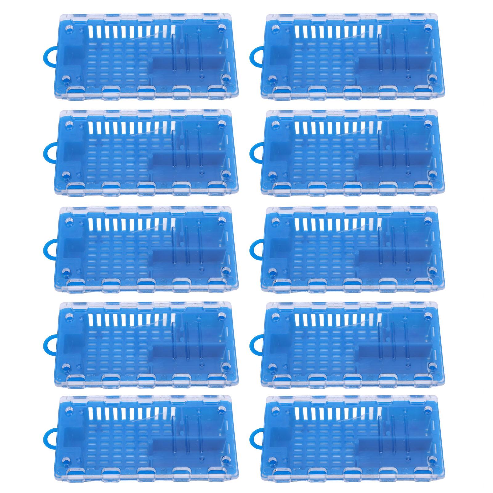10pcs Queen Bee Cage Plastic Queen Bee Transporting Catcher Beekeeping Supplies Beekeeper Equipment синій
10pcs Queen Bee Cage Plastic Queen Bee Transporting Catcher Beekeeping Supplies Beekeeper Equipment синій