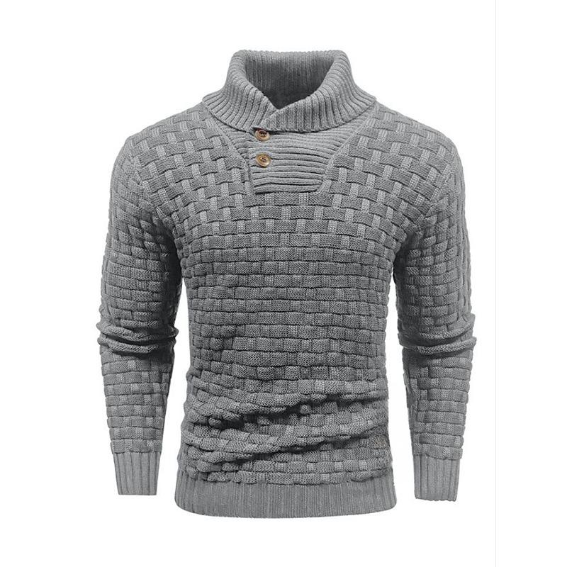 Men s Sweater Knitted Pullover Fashion Round Neck Slim Sweater S серый
Men s Sweater Knitted Pullover Fashion Round Neck Slim Sweater S серый
