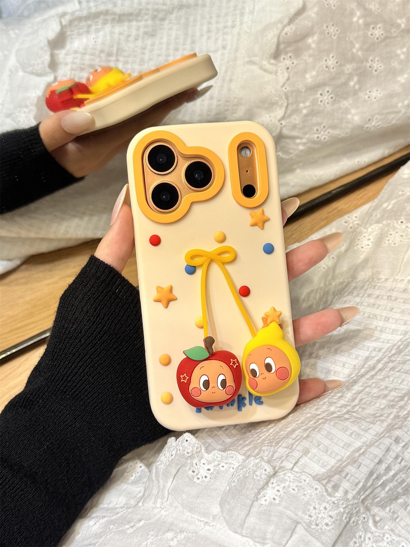 Cute cartoon star person pendant 17/16/15/14 silicone mobile phone case 13 iPhone13
Cute cartoon star person pendant 17/16/15/14 silicone mobile phone case 13 iPhone13