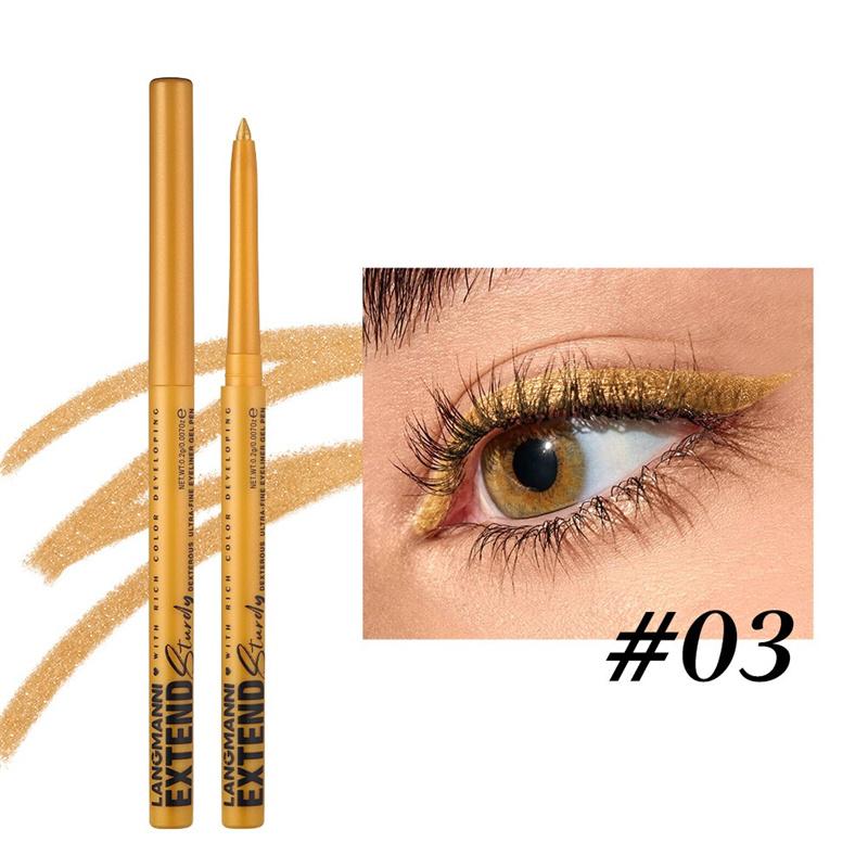 Waterproof Eyeliner Gel Pencil Gold Brown Lying Silkworm Pen Soft Easy Wear High Pigment Matte Eyeliner Lasting Shiny Eye Makeup
Waterproof Eyeliner Gel Pencil Gold Brown Lying Silkworm Pen Soft Easy Wear High Pigment Matte Eyeliner Lasting Shiny Eye Makeup
