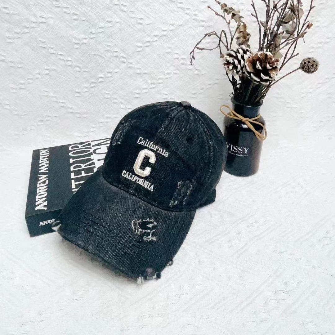 Бейсболка с вышитой джинсовой буквой C, детская, весна и осень, знаменитость из Интернета, универсальная, загнутая козырек, кепка бренда Tide M(56-58cm) чёрный
Бейсболка с вышитой джинсовой буквой C, детская, весна и осень, знаменитость из Интернета, универсальная, загнутая козырек, кепка бренда Tide M(56-58cm) чёрный