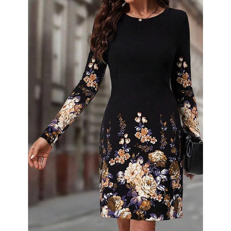 IHUASU Fashion Autumn Winter Long Sleeve O-Neck Casual Dresses XXXXXL
IHUASU Fashion Autumn Winter Long Sleeve O-Neck Casual Dresses XXXXXL