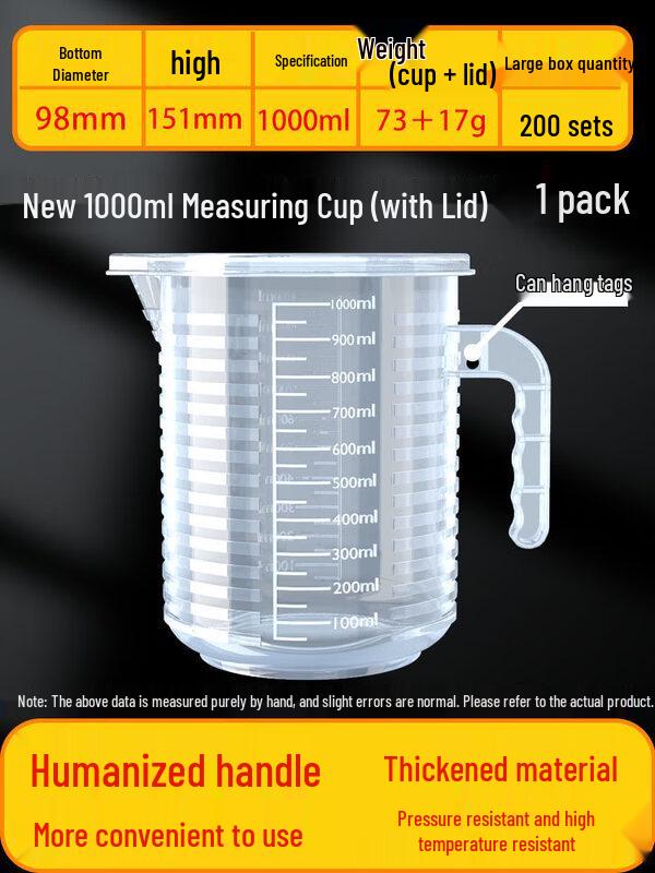 ZISIZ Food-Grade Kitchen Measuring Cup
ZISIZ Food-Grade Kitchen Measuring Cup