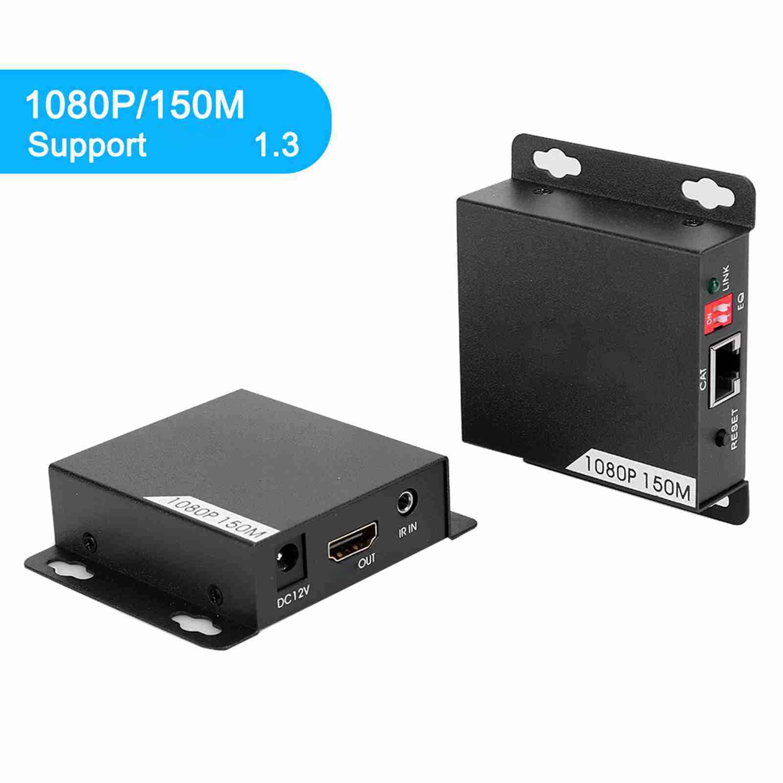 150 м492 фута 1080P HDMI удлинитель Lossless передатчик приемник адаптер комплект US Plug
150 м492 фута 1080P HDMI удлинитель Lossless передатчик приемник адаптер комплект US Plug