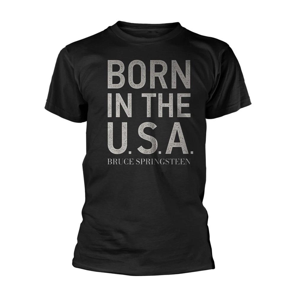 Bruce Springsteeen Born In The USA Slogan Black T shirt - NEW XL
Bruce Springsteeen Born In The USA Slogan Black T shirt - NEW XL