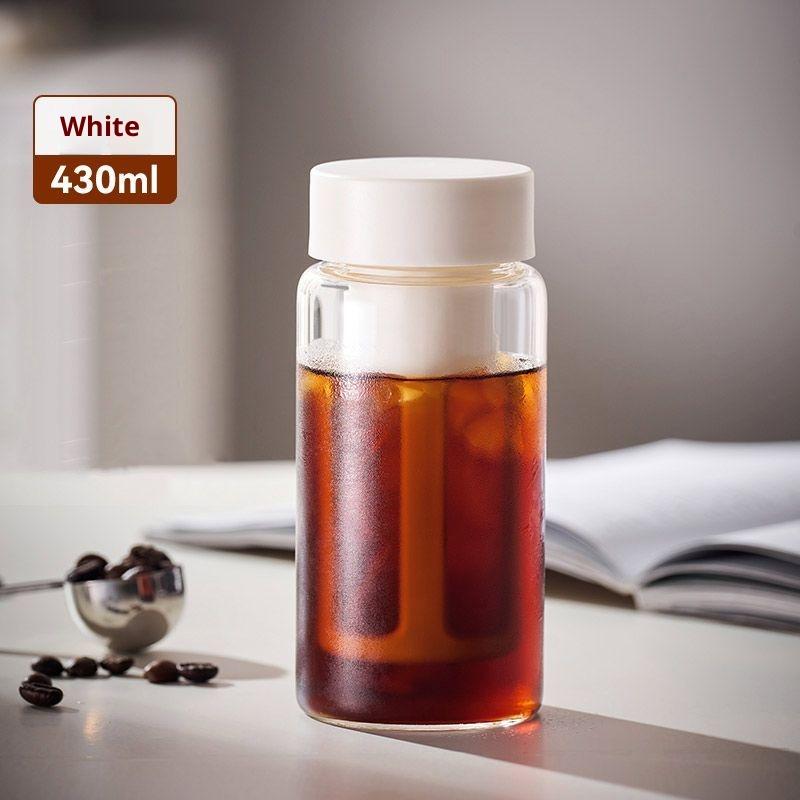 Gianxi Glass Cold Brew Coffee Mug Portable Travel Cold Brew Bottle Glass Cold Brew Cup American Summer Cold Brew Cup Glass Cup 401-560ml
Gianxi Glass Cold Brew Coffee Mug Portable Travel Cold Brew Bottle Glass Cold Brew Cup American Summer Cold Brew Cup Glass Cup 401-560ml