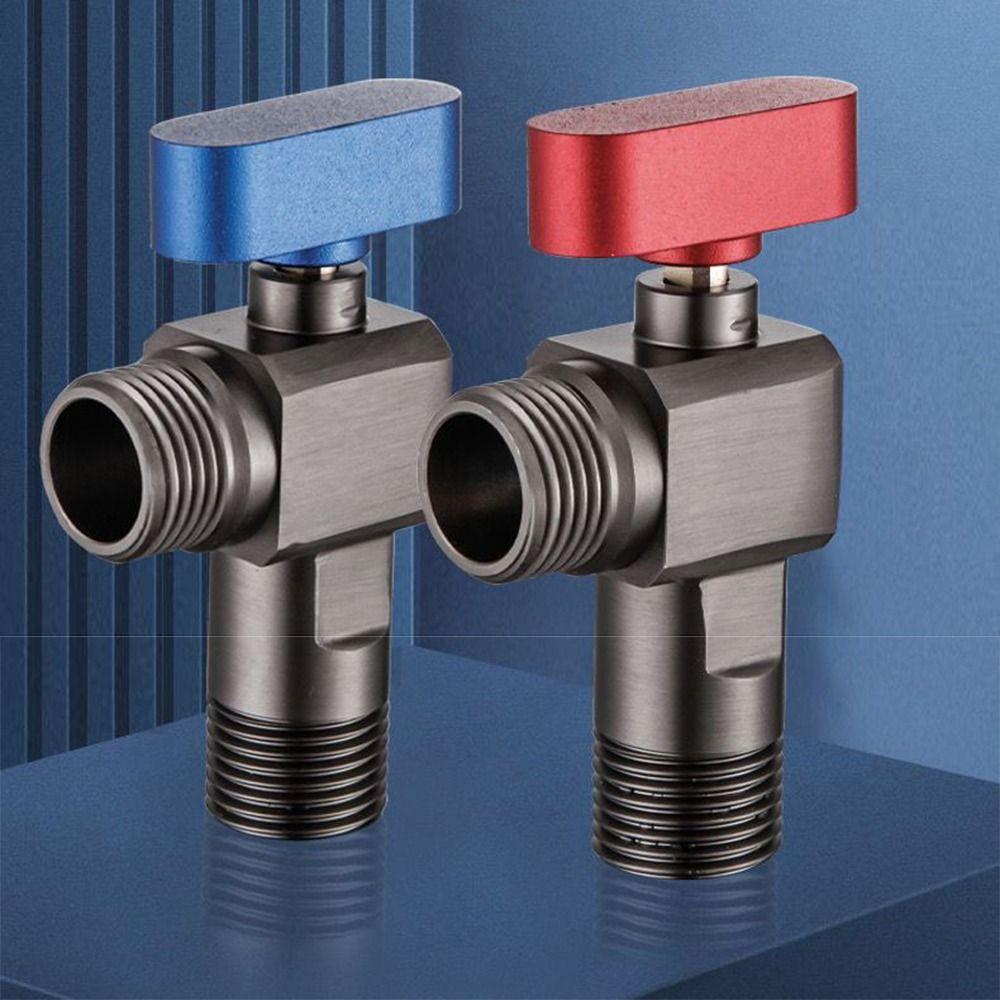 Leak Proof Large Flow Angle Valve Easy Install Water Flows Control Valves Pipeline Grey Red
Leak Proof Large Flow Angle Valve Easy Install Water Flows Control Valves Pipeline Grey Red