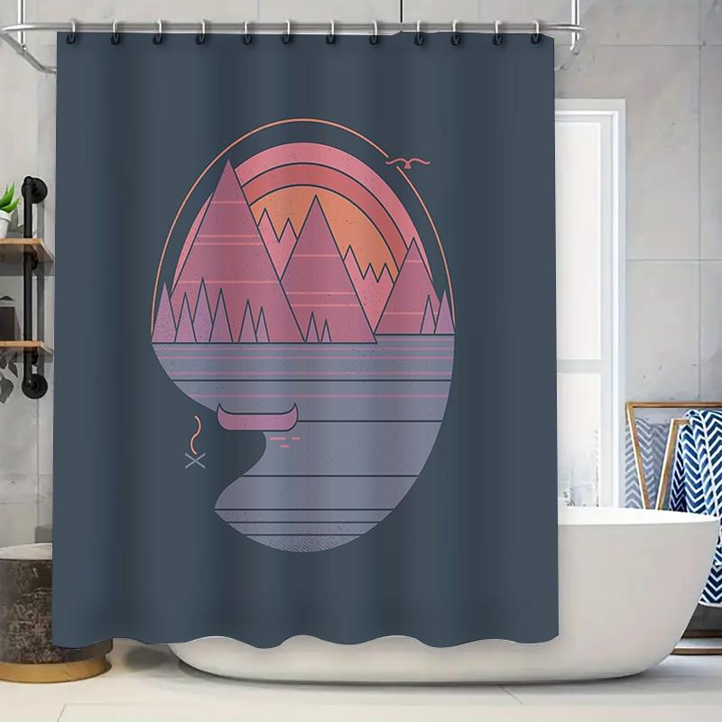 Coastal Sunset Shower Curtain Nature Landscape Scenic Ocean View Bathroom Decor Beach Themed Modern Artistic Home Textile W60H190(CM)-1 Pcs
Coastal Sunset Shower Curtain Nature Landscape Scenic Ocean View Bathroom Decor Beach Themed Modern Artistic Home Textile W60H190(CM)-1 Pcs