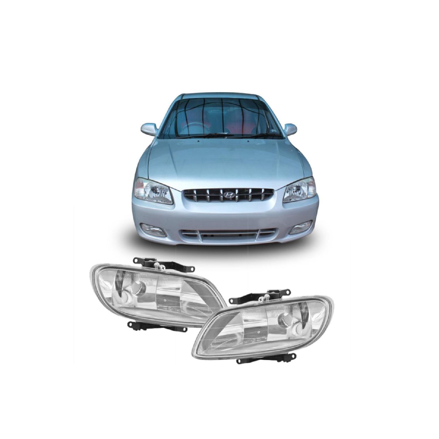 Комплект противотуманных фар, совместимых с Hyundai Accent 2000-2002, чехол Milenyum
Комплект противотуманных фар, совместимых с Hyundai Accent 2000-2002, чехол Milenyum
