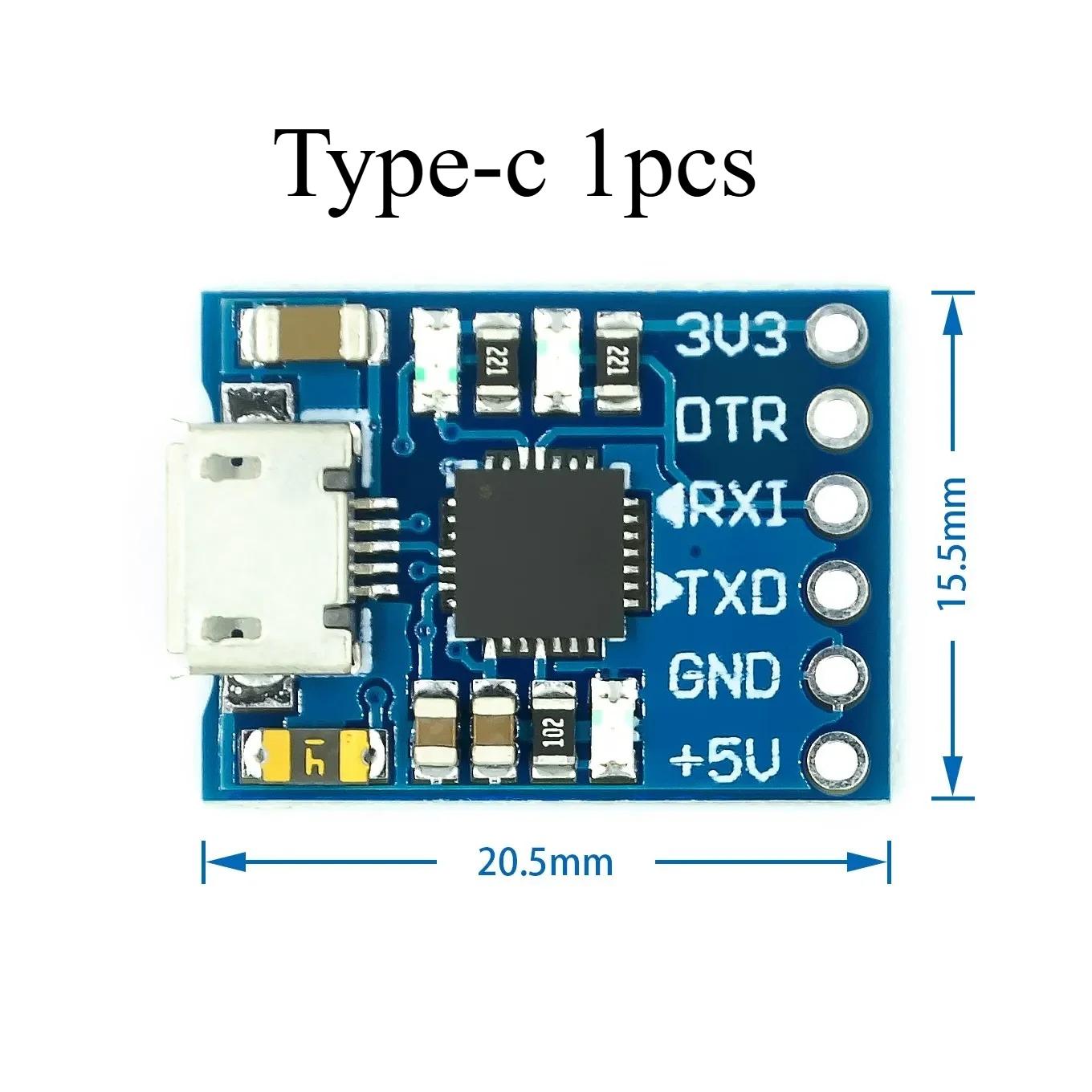 1pcs CP2102 USB To TTL Serial Module UART STC Downloader For type-c micro
1pcs CP2102 USB To TTL Serial Module UART STC Downloader For type-c micro