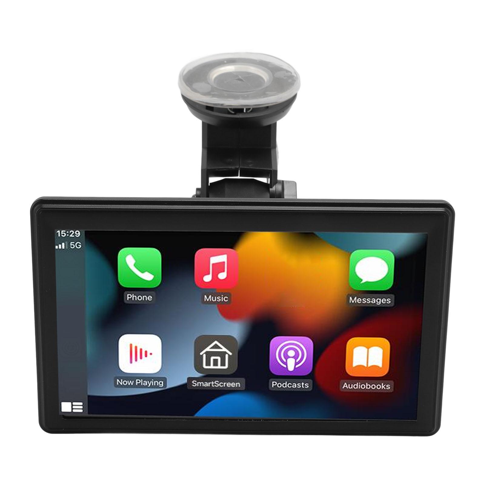 Portable Car Stereo 7 Inch HD Support Mirror Link WiFi Navigation Voice Control Mount Car Touchscreen
Portable Car Stereo 7 Inch HD Support Mirror Link WiFi Navigation Voice Control Mount Car Touchscreen