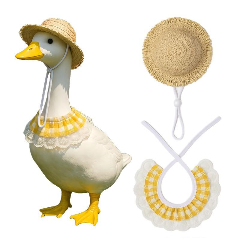 Goose Hat Scarf for Tiny Pets Funny Goose Accessories Hen Top Hat for Rooster Dog Duck Poultry Stylish Show Costume жовтий
Goose Hat Scarf for Tiny Pets Funny Goose Accessories Hen Top Hat for Rooster Dog Duck Poultry Stylish Show Costume жовтий