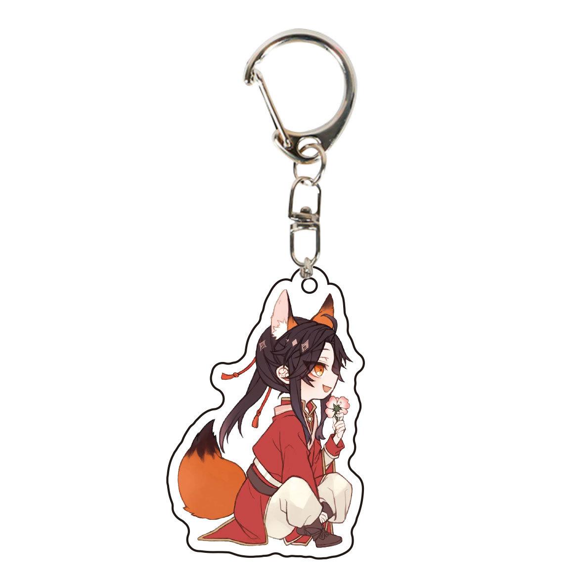 Hot Tian Guan Ci Fu Figure Key Chain Anime Xie Lian Hua Cheng Acrylic Keyring Cartoon Fans Cosplay Gifts 6CM 6 cm&Commonly&Commonly
Hot Tian Guan Ci Fu Figure Key Chain Anime Xie Lian Hua Cheng Acrylic Keyring Cartoon Fans Cosplay Gifts 6CM 6 cm&Commonly&Commonly