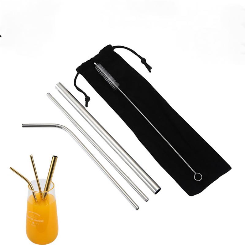 304 Stainless Steel Straw Set Group Ice Bully Cup Stainless Steel Straw Tea with Milk Straw 4 Income Group Cloth Bag Suit Straw
304 Stainless Steel Straw Set Group Ice Bully Cup Stainless Steel Straw Tea with Milk Straw 4 Income Group Cloth Bag Suit Straw