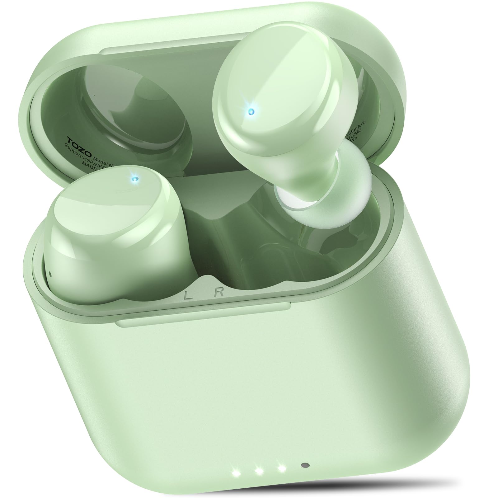 TOZO T6 полностью беспроводные наушники IPX8 полностью водонепроницаемые Bluetooth пассивное шумоподавление специальное приложение совместимо с пользовательским режимом эквалайзера быстрая зарядка зелёный
TOZO T6 полностью беспроводные наушники IPX8 полностью водонепроницаемые Bluetooth пассивное шумоподавление специальное приложение совместимо с пользовательским режимом эквалайзера быстрая зарядка зелёный