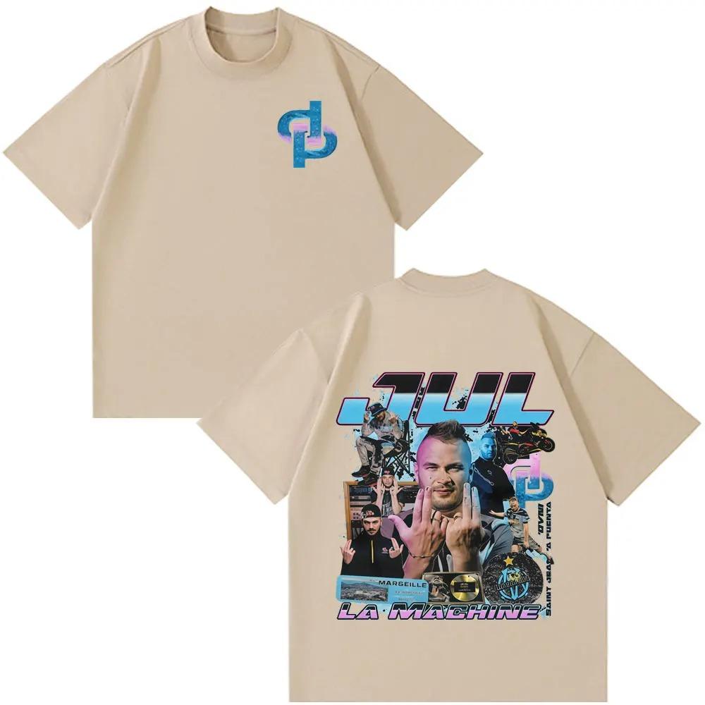 Rapper Jul Fashion Print TShirt Unisex Hip Hop Summer Cotton Short Sleeve Loose Casual Gothic Punk Women And Unisex TShirt 4XL
Rapper Jul Fashion Print TShirt Unisex Hip Hop Summer Cotton Short Sleeve Loose Casual Gothic Punk Women And Unisex TShirt 4XL