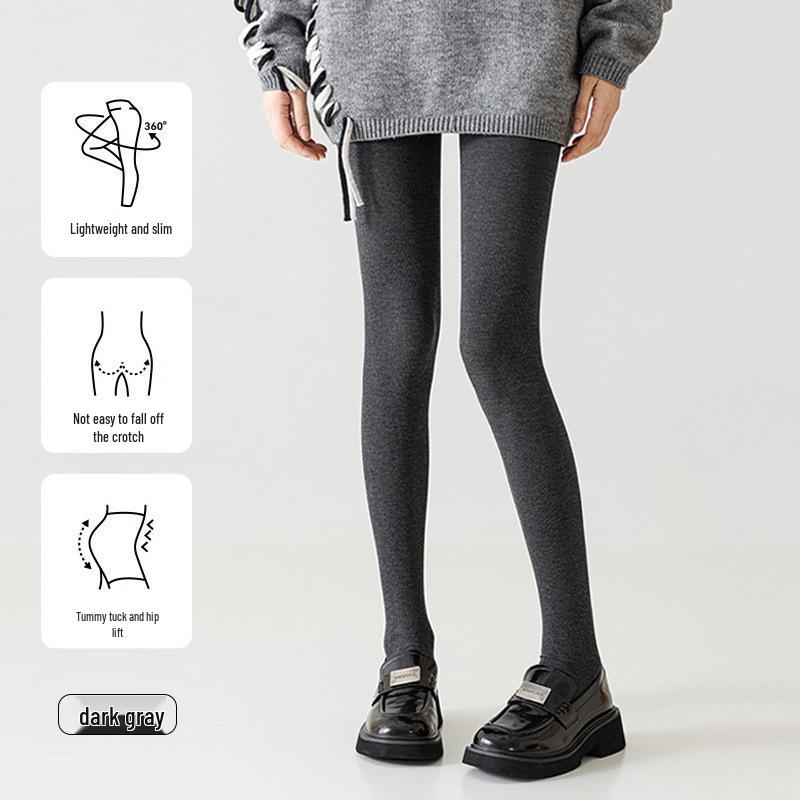 Gray Velvet-Lined Leggings for Women - Warm, Thick, Cold-Resistant Pantyhose with No-Drop Design for Autumn & Winter Dark Gray Full Foot
Gray Velvet-Lined Leggings for Women - Warm, Thick, Cold-Resistant Pantyhose with No-Drop Design for Autumn & Winter Dark Gray Full Foot