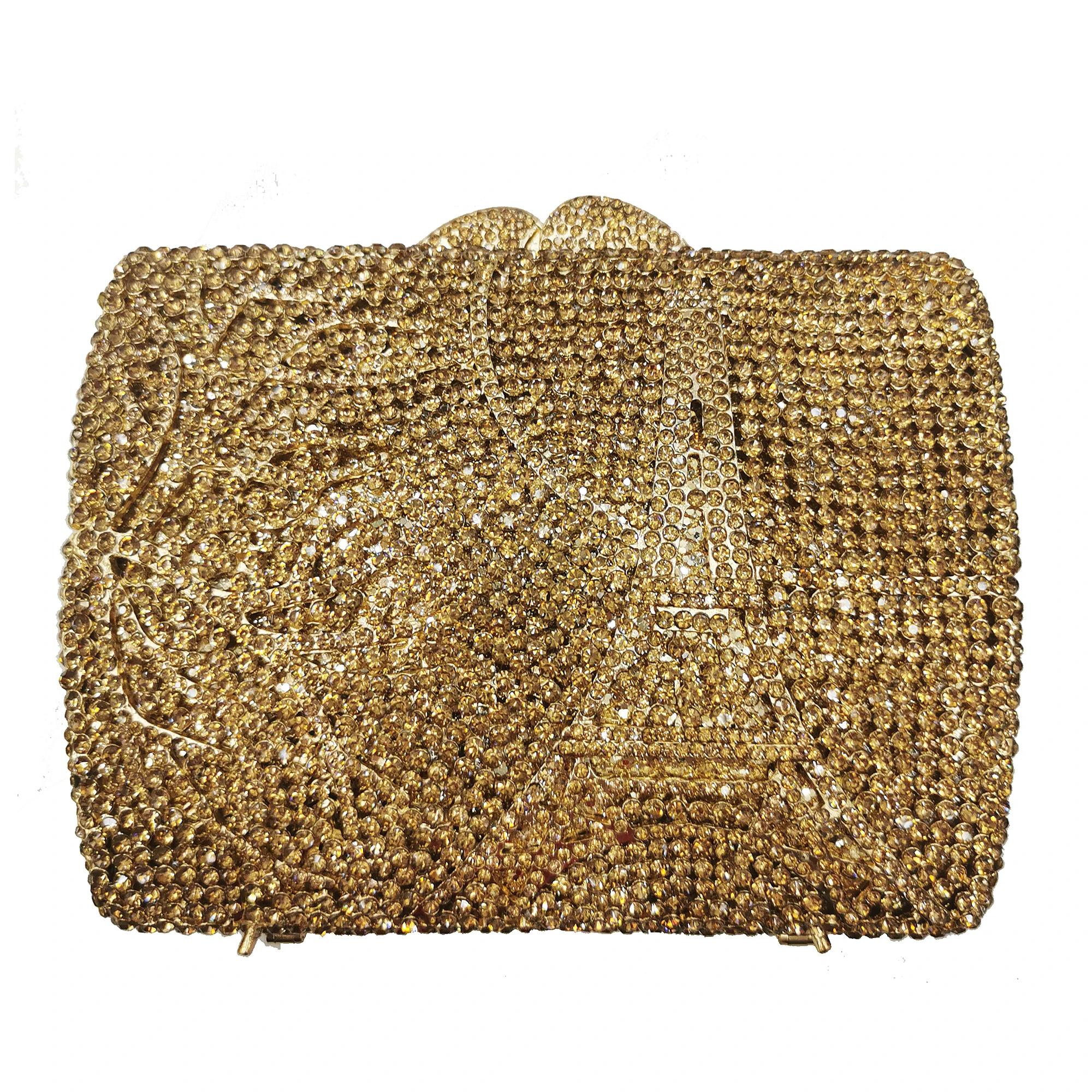 White Tower Diamond Evening Bag Gold Metal Clutch Blue/Green Rhinestone Diamond Minaudiere Designer Women’s Crystal Party Purse 15cmX11.5cmX5cm
White Tower Diamond Evening Bag Gold Metal Clutch Blue/Green Rhinestone Diamond Minaudiere Designer Women’s Crystal Party Purse 15cmX11.5cmX5cm