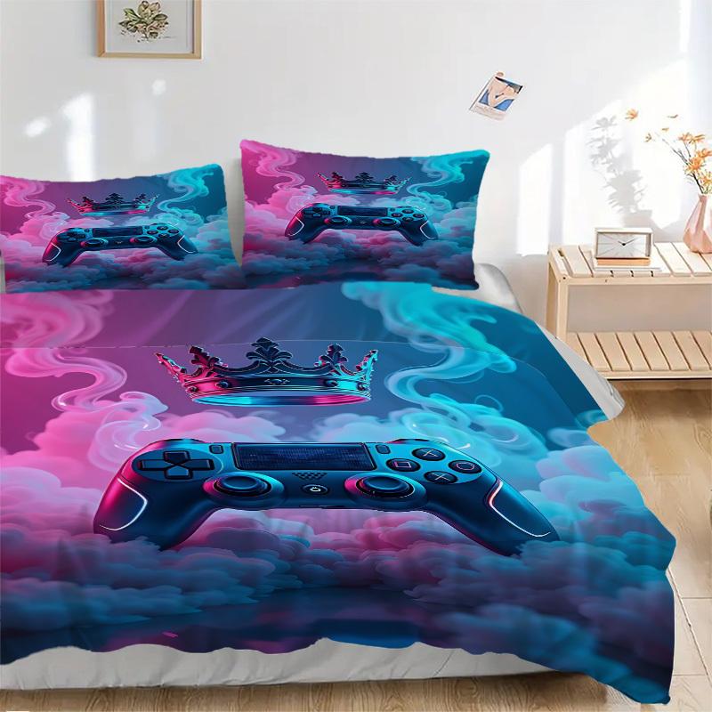 3pcs Gaming Controller Duvet Cover Set, Soft Comfortable Duvet Cover,Guest Room (1*Duvet Cover + 2*Pillowcase, Without Core) yy251104177 135x200cm
3pcs Gaming Controller Duvet Cover Set, Soft Comfortable Duvet Cover,Guest Room (1*Duvet Cover + 2*Pillowcase, Without Core) yy251104177 135x200cm