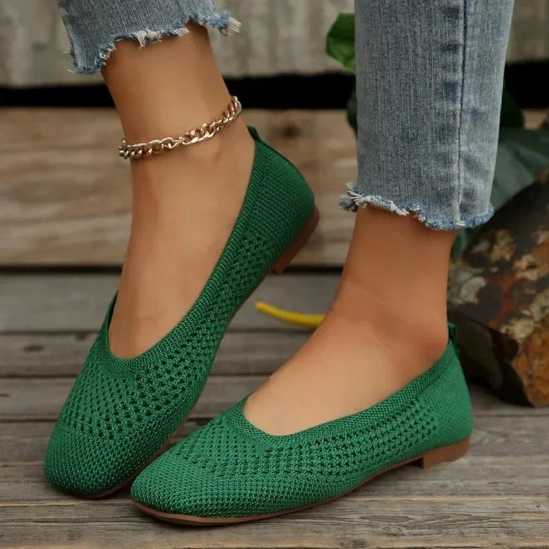 Мода 2024 года, новые модные однотонные сетчатые дышащие женские туфли на плоской подошве на весну и осень Zapatos De Mujer 43
Мода 2024 года, новые модные однотонные сетчатые дышащие женские туфли на плоской подошве на весну и осень Zapatos De Mujer 43