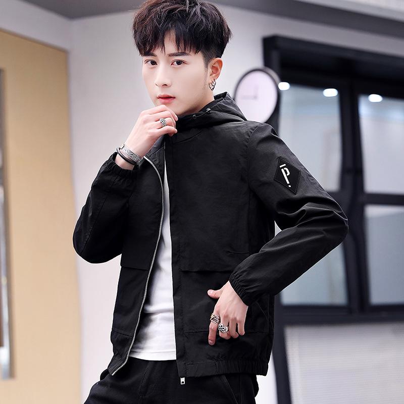 Весенняя новинка, мужская куртка большого размера, тонкая мужская куртка с капюшоном 8XL
