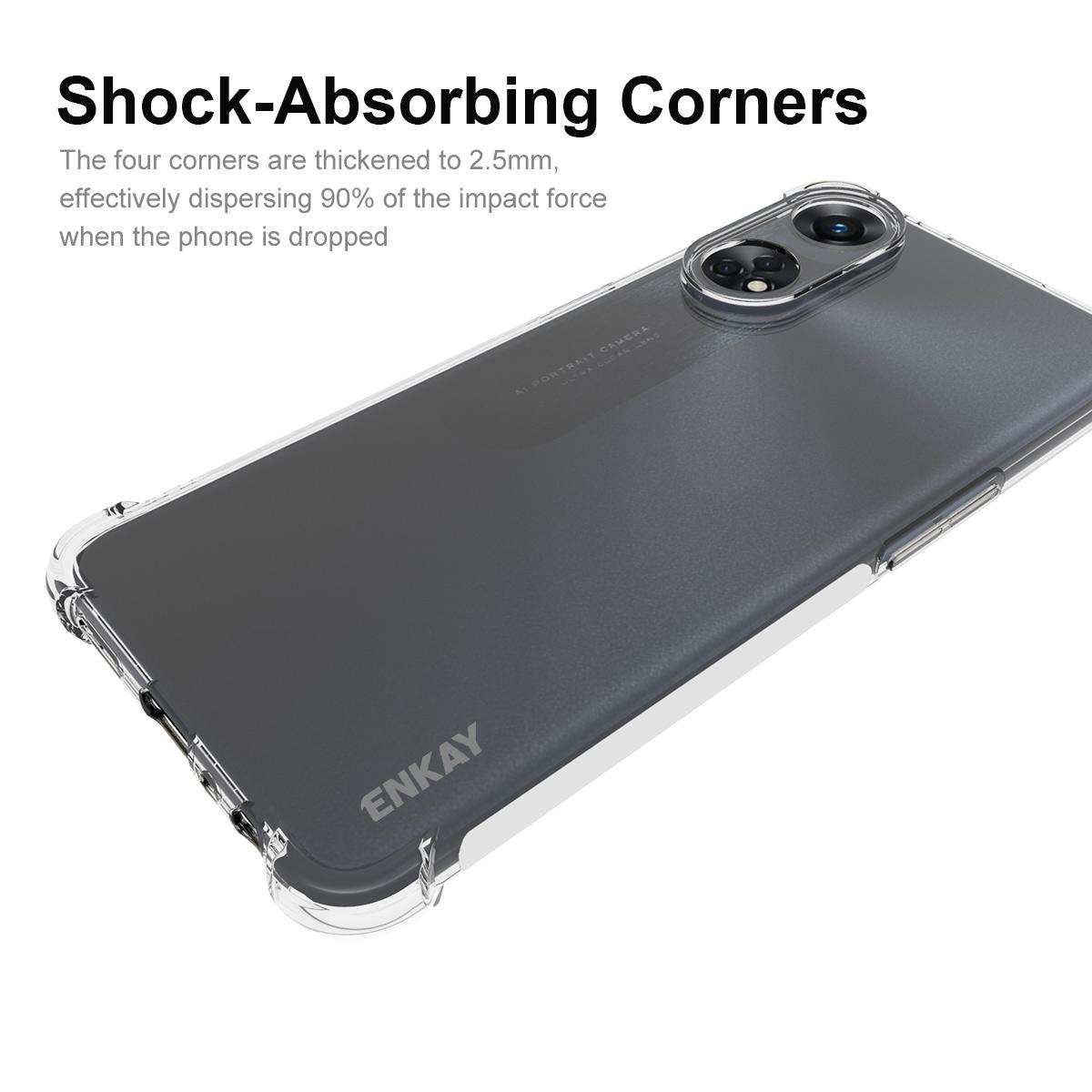 ENKAY HAT PRINCE For Oppo Reno8 T 4G Clear TPU Back Cover Phone Case with Anti-slip Strip Edge A
ENKAY HAT PRINCE For Oppo Reno8 T 4G Clear TPU Back Cover Phone Case with Anti-slip Strip Edge A