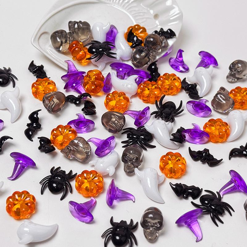 Halloween Acrylic Ornaments Mini Pumpkin Skull Head Witch Hat Table Scatter for Halloween Party Home Decoration Kids Favors Gift 50pcs
Halloween Acrylic Ornaments Mini Pumpkin Skull Head Witch Hat Table Scatter for Halloween Party Home Decoration Kids Favors Gift 50pcs