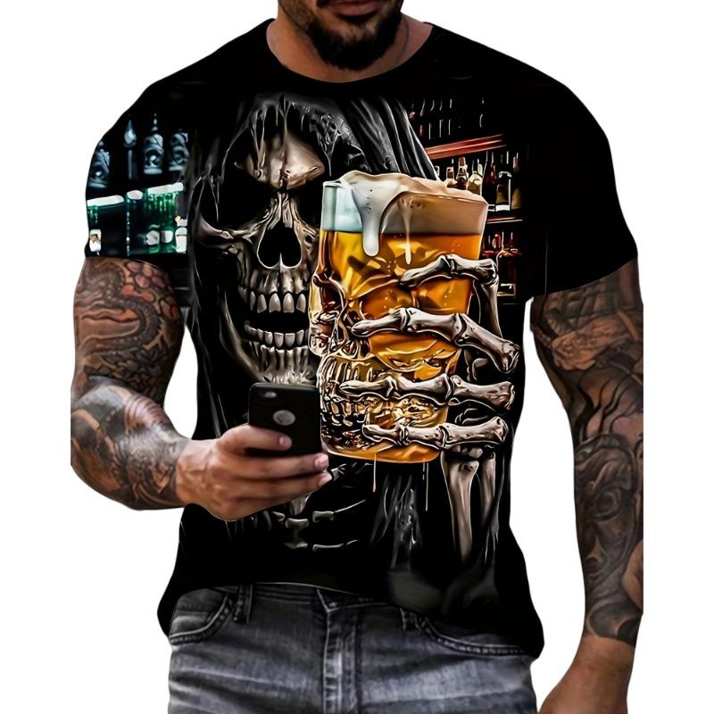 Vintage Skull 3D Pattern Print Men s Graphic T-Shirts Causal Comfy Tees Short Sleeve Pullover Tops Men s Summer Outdoor Clothing S
Vintage Skull 3D Pattern Print Men s Graphic T-Shirts Causal Comfy Tees Short Sleeve Pullover Tops Men s Summer Outdoor Clothing S