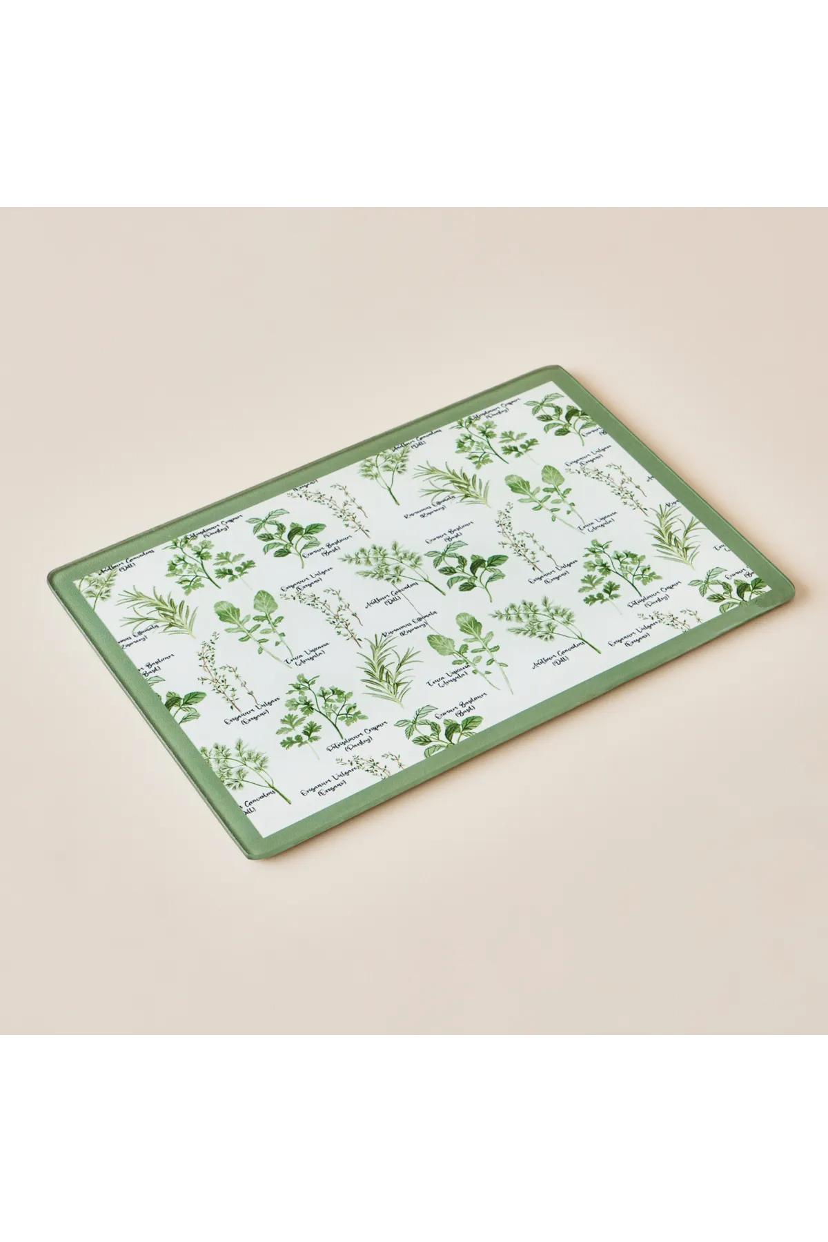 Стеклянная разделочная доска зеленая (20x30см) Узор Листьев
Стеклянная разделочная доска зеленая (20x30см) Узор Листьев