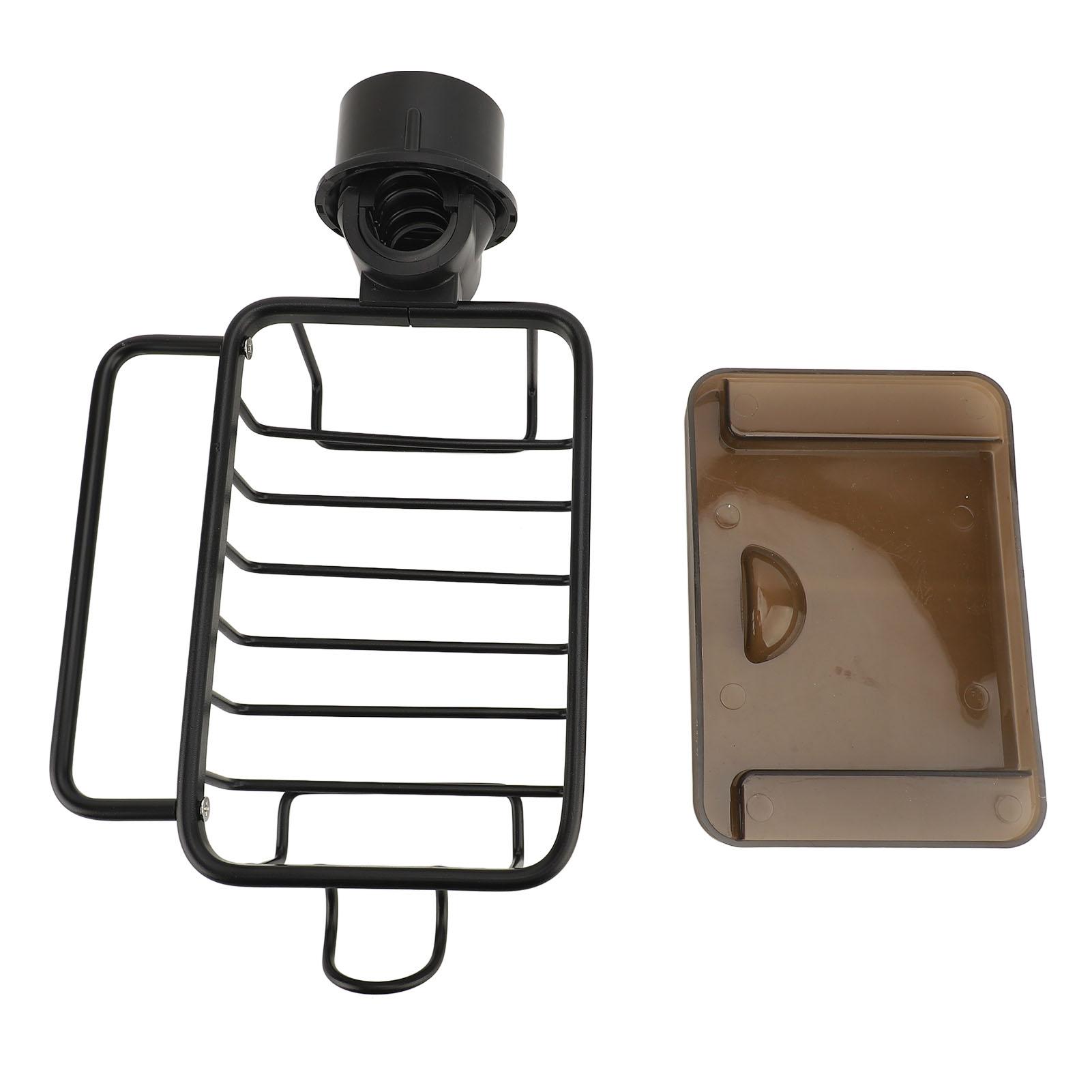 Faucet Sponge Holder Multifunctional Kitchen Sink Caddy Organizer Over Faucet Hanging Faucet Drain чорний
Faucet Sponge Holder Multifunctional Kitchen Sink Caddy Organizer Over Faucet Hanging Faucet Drain чорний