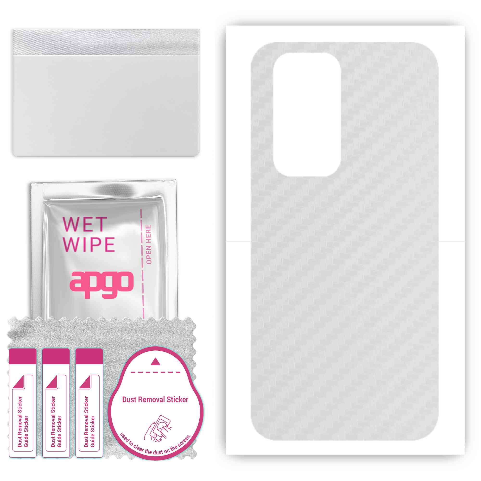 apgo Захисна наклейка для задньої панелі, сумісна з Huawei P40 Pro, Wrap Film, Foil, Vinyl - Pattern Transparent Carbon
apgo Захисна наклейка для задньої панелі, сумісна з Huawei P40 Pro, Wrap Film, Foil, Vinyl - Pattern Transparent Carbon