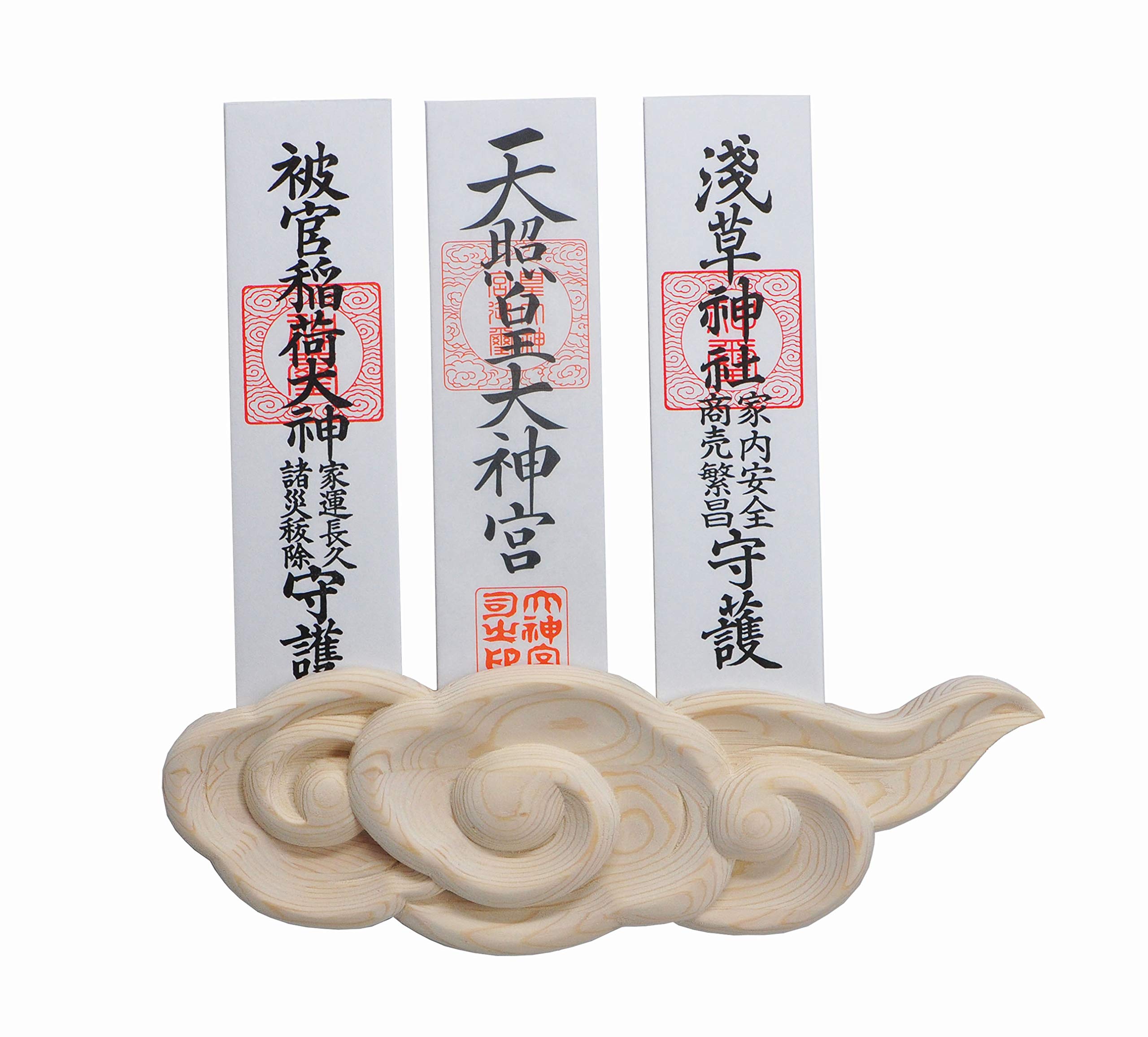 Shizuka-JP Wall-Mounted Shrine Stand (Shinto Altar) - Ancestral Shrine with Flying Nimbus Relief Carving - Single Shrine - Shinto Rituals - God - Conv
Shizuka-JP Wall-Mounted Shrine Stand (Shinto Altar) - Ancestral Shrine with Flying Nimbus Relief Carving - Single Shrine - Shinto Rituals - God - Conv