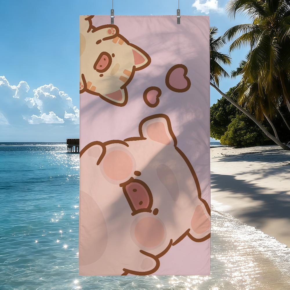 Cute Cartoon L-Lulu The Piggy Towel Quick Drying Beach Towels Are Suitable For Swimming Pools Camping Yoga And The Gym W40*H60(CM)
Cute Cartoon L-Lulu The Piggy Towel Quick Drying Beach Towels Are Suitable For Swimming Pools Camping Yoga And The Gym W40*H60(CM)