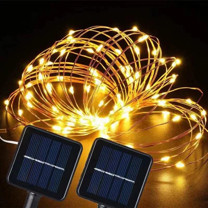 Festoon Solar Outdoor Lights LED Copper Wire Garland Lamp Summer Garden Camping Wedding Party Balcony Bedroom Decoration 4M 20LEDs
Festoon Solar Outdoor Lights LED Copper Wire Garland Lamp Summer Garden Camping Wedding Party Balcony Bedroom Decoration 4M 20LEDs