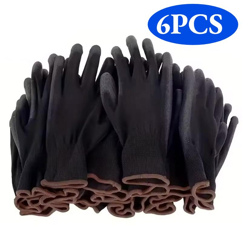 6/12/18PCS Black PU Coating Gloves Anti-Slip Multi-scenario Nylon PU Gloves Durable Gardening Machinery Automotive Repair S
6/12/18PCS Black PU Coating Gloves Anti-Slip Multi-scenario Nylon PU Gloves Durable Gardening Machinery Automotive Repair S