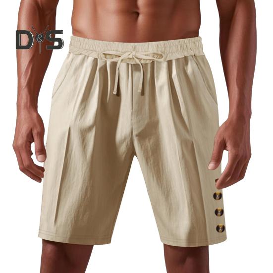 Мужские шорты средней посадки с эластичной талией, регулируемые повседневные шорты на шнурке с карманами, декором на пуговицах, гавайские пляжные шорты M абрикосовый
Мужские шорты средней посадки с эластичной талией, регулируемые повседневные шорты на шнурке с карманами, декором на пуговицах, гавайские пляжные шорты M абрикосовый