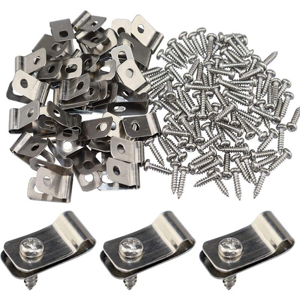 100 set Wear-resistant Metal Wire Clips High Strength Clamping Fence Wire Clamp Animal Husbandry 100 set
100 set Wear-resistant Metal Wire Clips High Strength Clamping Fence Wire Clamp Animal Husbandry 100 set
