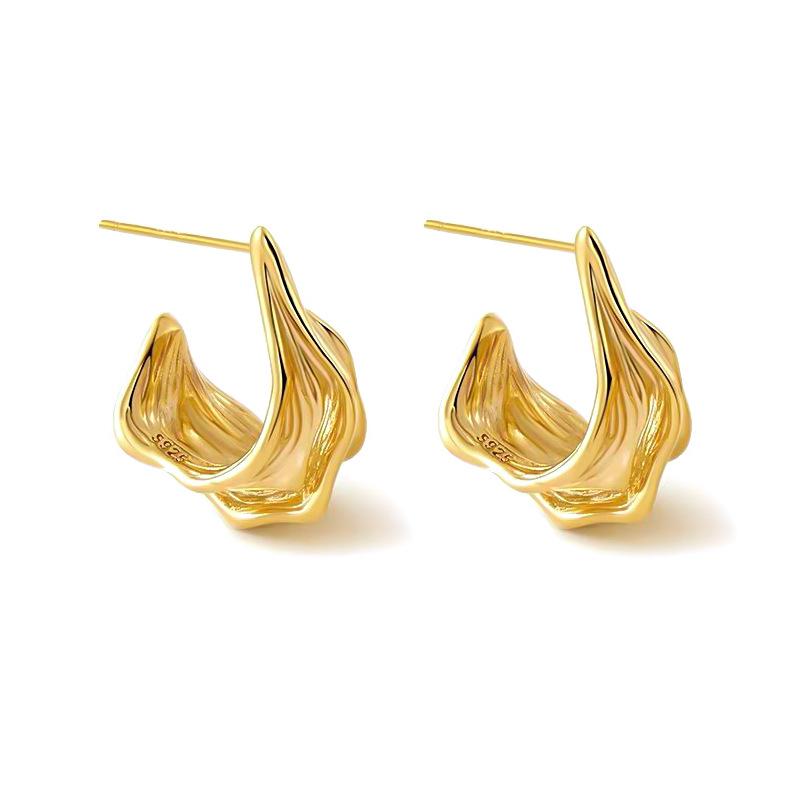 Niche Design Irregular Metal Pearl Earrings with Red Enamel Drip for Women
Niche Design Irregular Metal Pearl Earrings with Red Enamel Drip for Women
