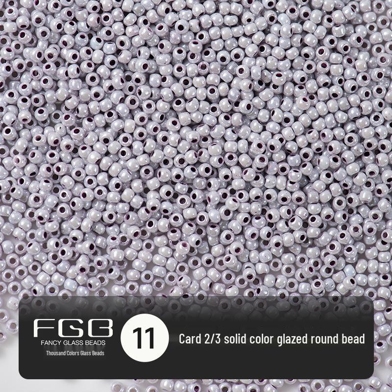 Thousand Color Glass Seed Beads 2/3mm - Solid Enamelled Round Beads for DIY Crafts, Handmade Uniform Cream String Beads. 2mm (30g) approx. 2500 beads
Thousand Color Glass Seed Beads 2/3mm - Solid Enamelled Round Beads for DIY Crafts, Handmade Uniform Cream String Beads. 2mm (30g) approx. 2500 beads