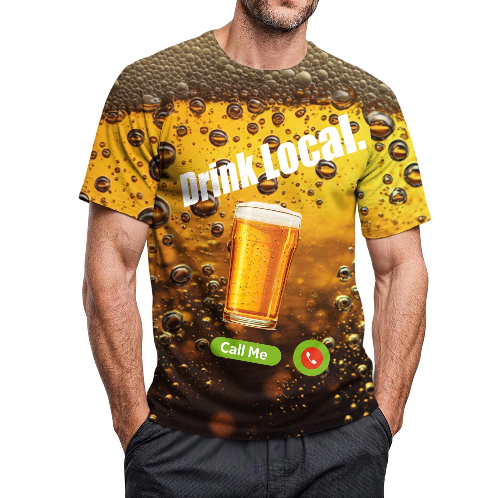 Men s -neck Casual Printed Short-sleeved T-shirt Top XXL
Men s -neck Casual Printed Short-sleeved T-shirt Top XXL