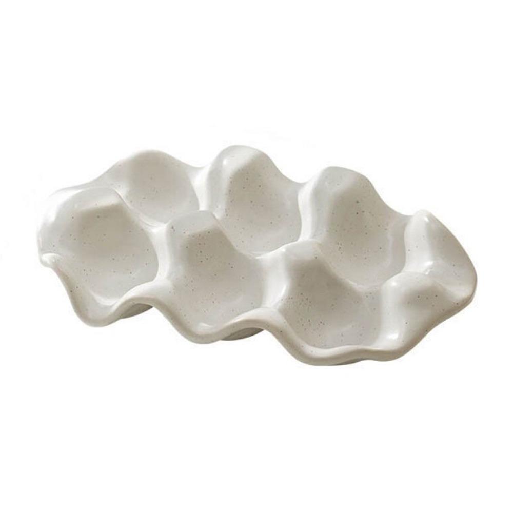 6 відділень Піднос для зберігання сережок Керамічна декоративна тарілка для зберігання Розкішна підставка для яєць Зберігання ювелірних виробів білий
6 відділень Піднос для зберігання сережок Керамічна декоративна тарілка для зберігання Розкішна підставка для яєць Зберігання ювелірних виробів білий