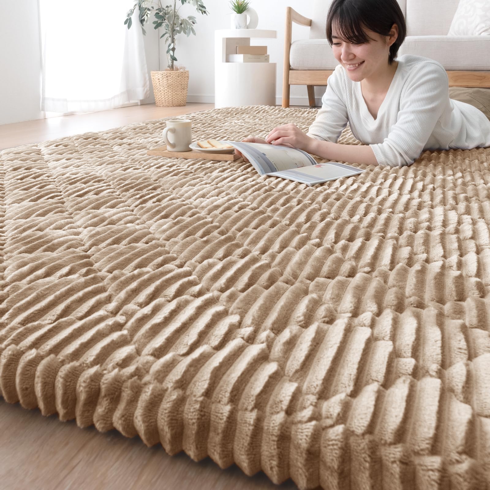 Ковер Tansu no Gen Rug tatami 130 x 190 см, очень толстый, 50 мм, моющийся фланелевый стеганый коврик, толстый, моющийся ковер 1,5, нескользящий 61300077(91075)
Ковер Tansu no Gen Rug tatami 130 x 190 см, очень толстый, 50 мм, моющийся фланелевый стеганый коврик, толстый, моющийся ковер 1,5, нескользящий 61300077(91075)