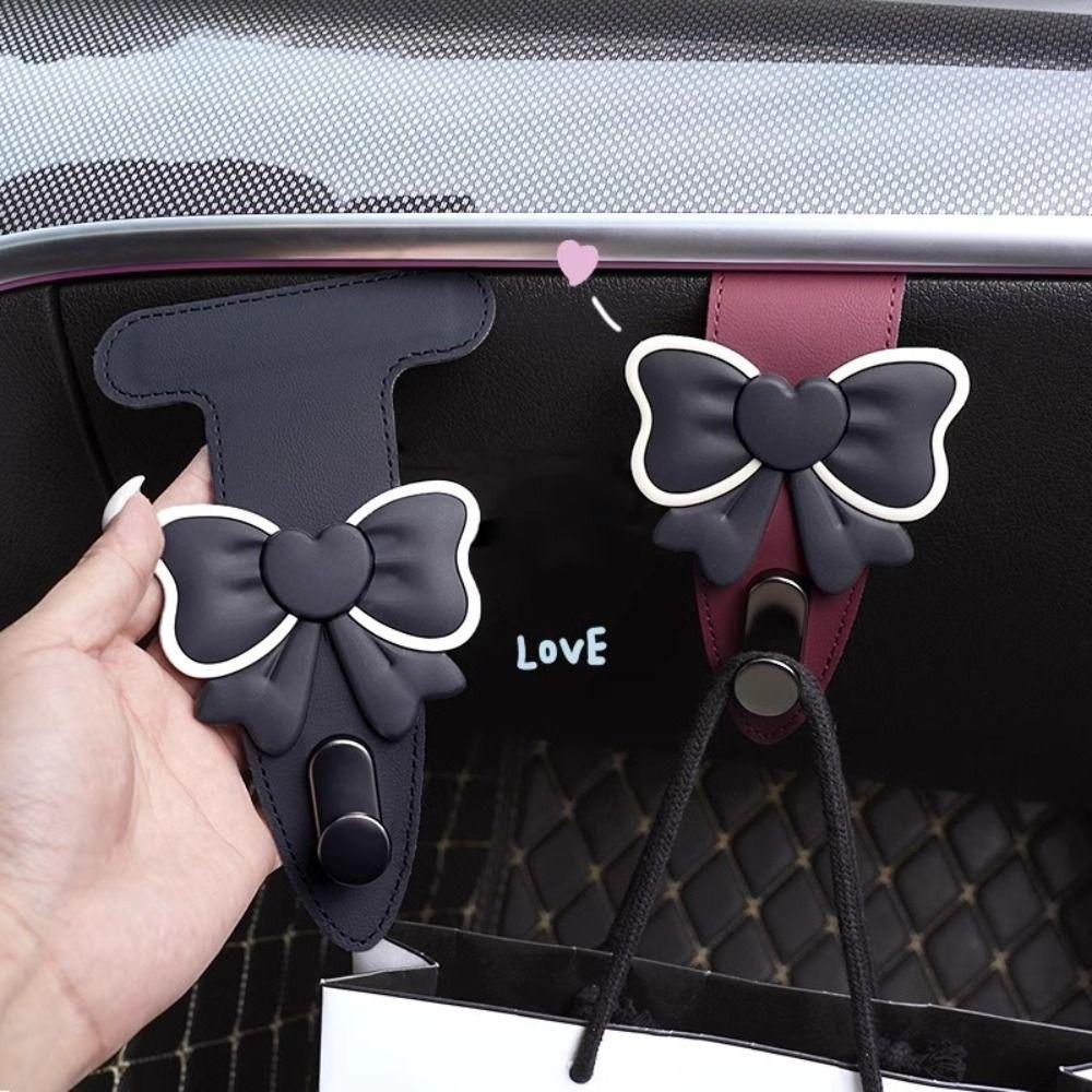 Bowknot Car Storage Hook Concealable Car Seat Handbag Clips Car Front Hooks Hanger Umbrellas чорний
Bowknot Car Storage Hook Concealable Car Seat Handbag Clips Car Front Hooks Hanger Umbrellas чорний