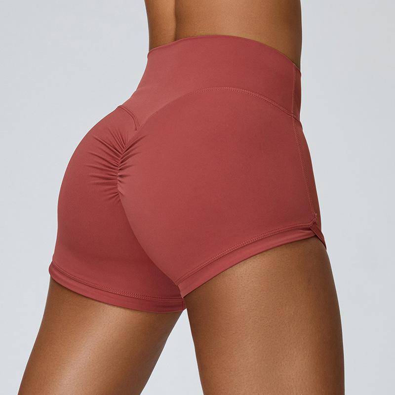 Peach Butt Lifting Yoga Shorts For Women, High Waist Wrinkled Tight Fitness Shorts, Quick Drying Three Point Sports Shorts XL
Peach Butt Lifting Yoga Shorts For Women, High Waist Wrinkled Tight Fitness Shorts, Quick Drying Three Point Sports Shorts XL