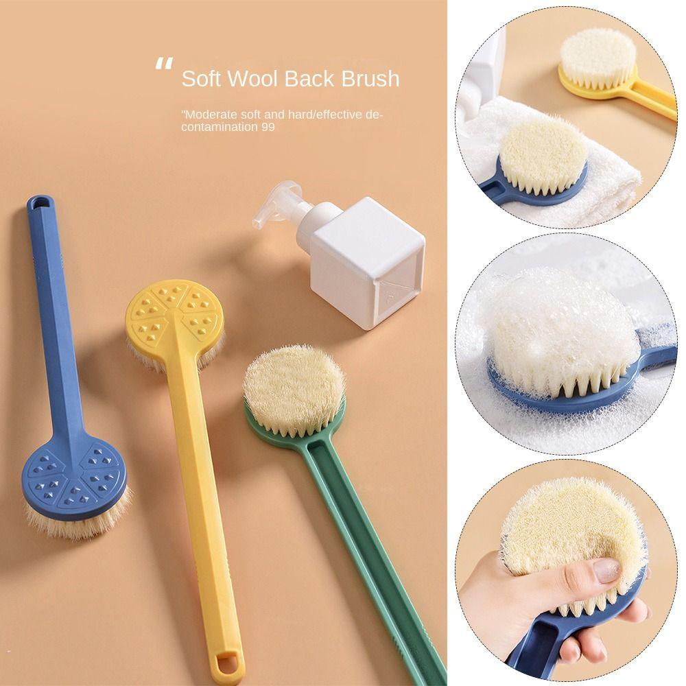 Back Rubbing Bath Brush Massager Rubbing Back Artifact Useful Body Exfoliating Brush
Back Rubbing Bath Brush Massager Rubbing Back Artifact Useful Body Exfoliating Brush