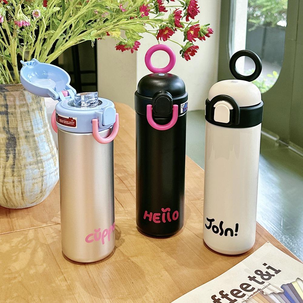 Stainless Steel Thermal Water Bottle 500ml Thermos Cup Portable Black Pink Thermos Bottle Girl Style A
Stainless Steel Thermal Water Bottle 500ml Thermos Cup Portable Black Pink Thermos Bottle Girl Style A