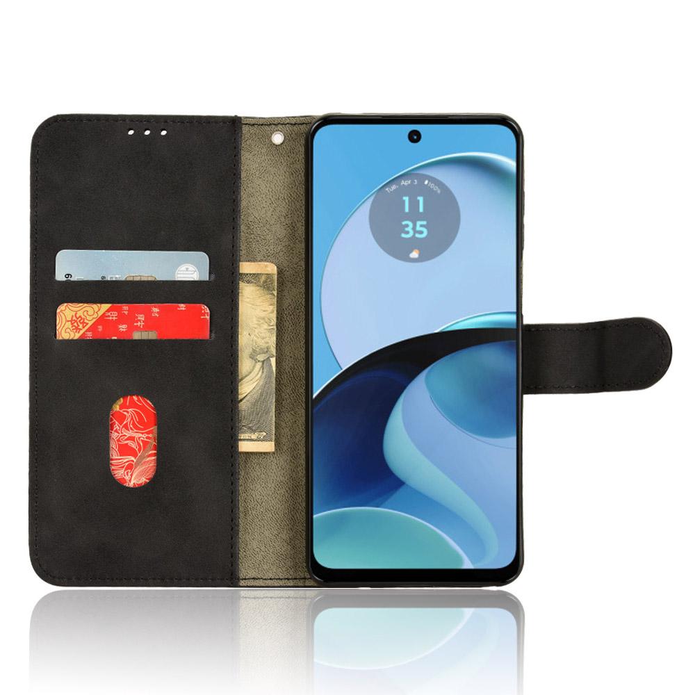 For Motorola Moto G14 4G Dustproof PU Leather Wallet Stand Case Skin-touch Full Protection Phone Cover Black
For Motorola Moto G14 4G Dustproof PU Leather Wallet Stand Case Skin-touch Full Protection Phone Cover Black